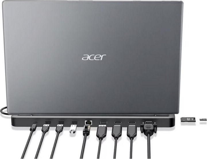 Actual product image Acer HP.DSCAB.015 (USB-C, 13 Ports)