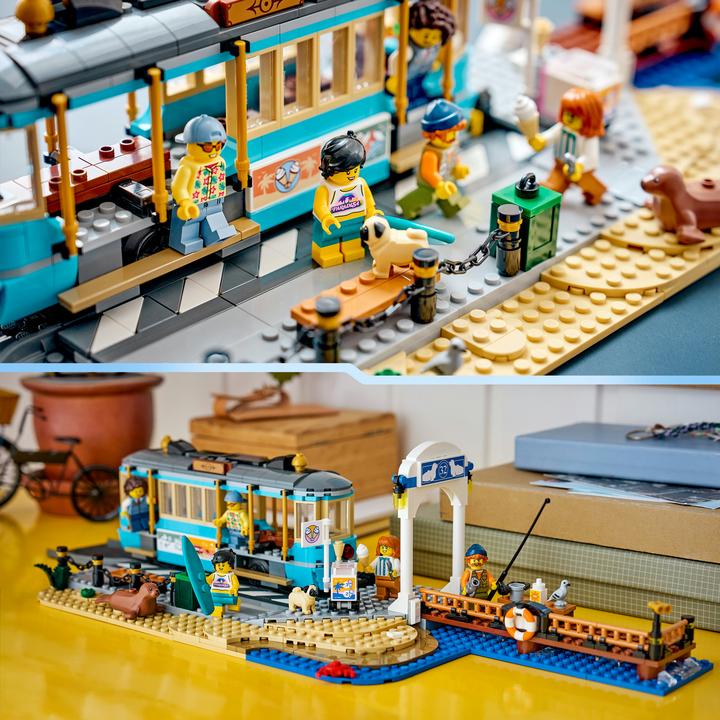 Produktbild LEGO Strassenbahn am Meer (LEGO City)