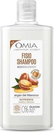 Omia Fisio Eco Bio Shampoo mit marokkanischem Arganöl für trockenes Haar 200ml (200 ml, Flüssiges Shampoo)