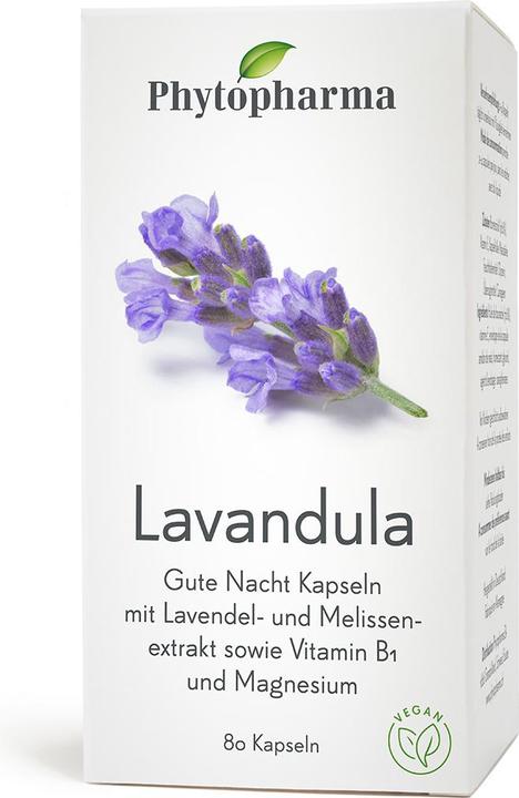 Produktbild Phytopharma Lavandula (80 Stück, Kapseln, 80 g)
