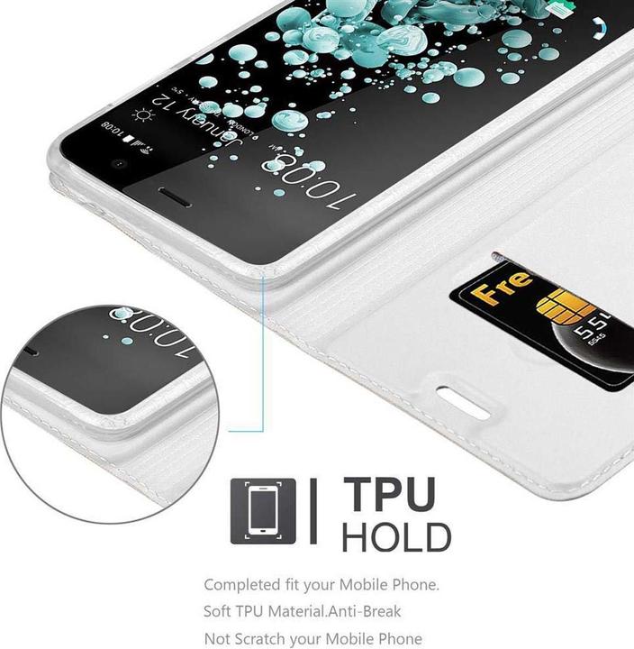 Actual product image Cadorabo Book Classy Style Cover (HTC U Play)