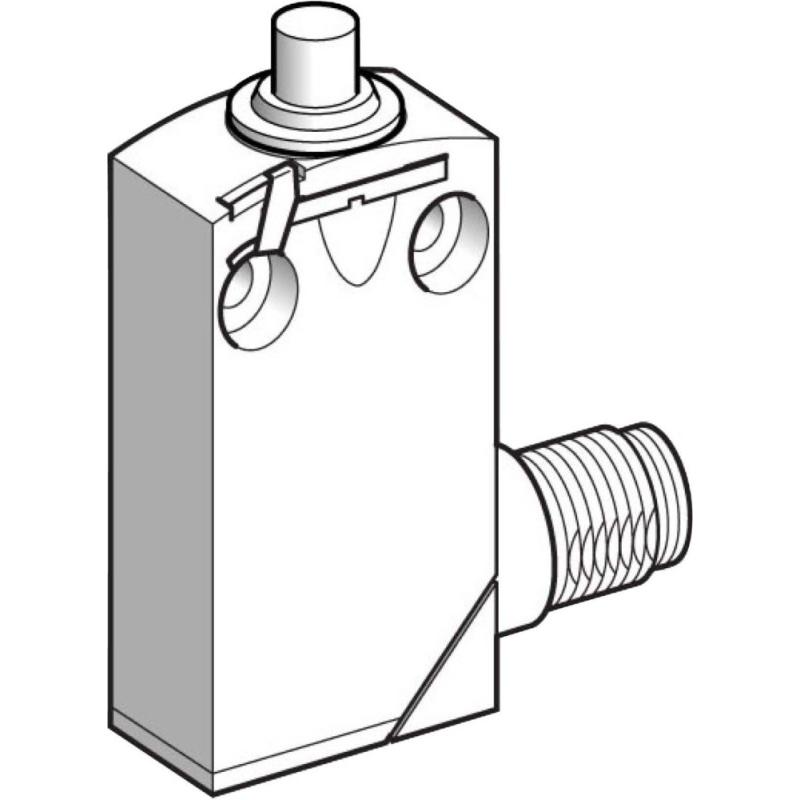 Thumbnail - TE Sensors, Systemstromversorgung, Limit Switch 240 VAC 4 Amp Plastic XCMD (M12)