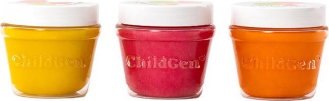 ChildGen Modelliermasse gelb, pink, orange