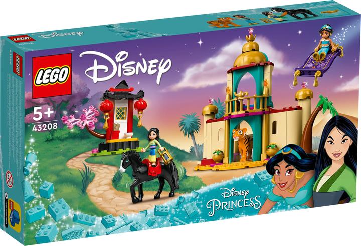 Produktbild LEGO Jasmins und Mulans Abenteuer (43208, LEGO Disney)
