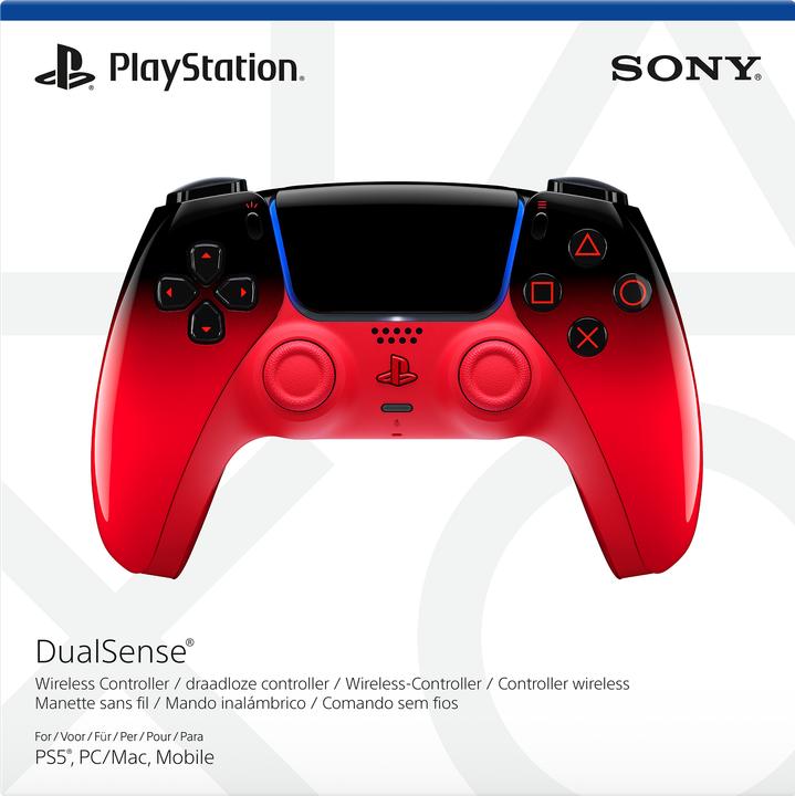 Actual product image Sony DualSense Wireless-Controller - Techno Red (PC, PS5)