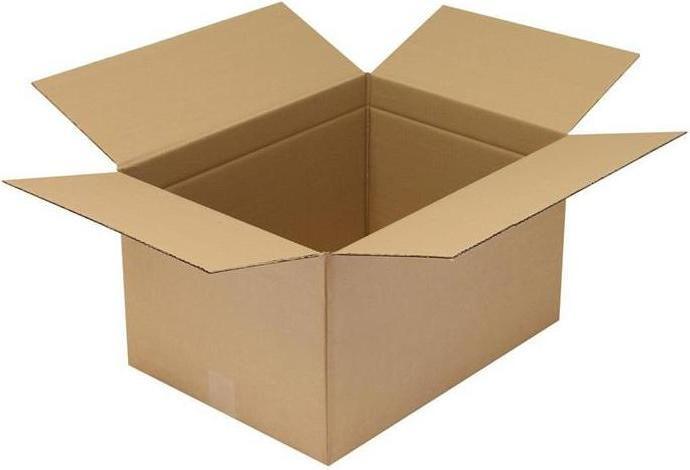 Actual product image Transpak Folding carton 1-wall dimensions 520x380x300mm B3 quality 1.30 C brown brown (25x)