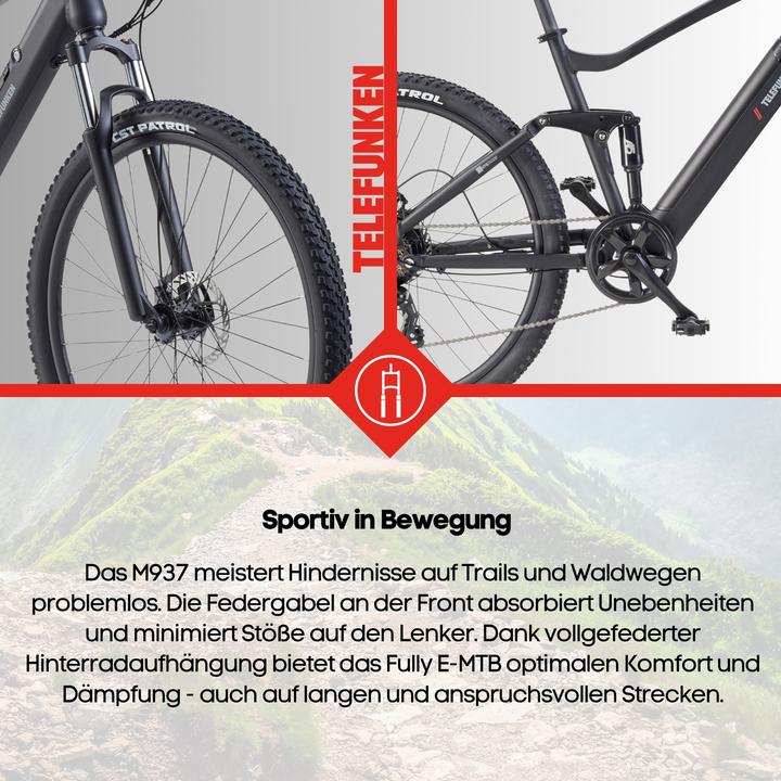 Produktbild Telefunken Aufsteiger M937 Schwarz