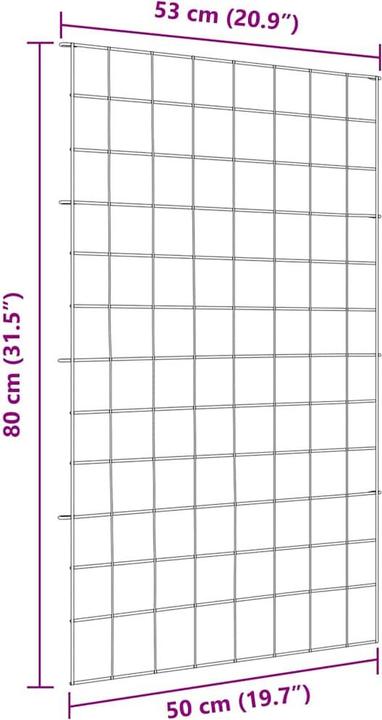 Produktbild vidaXL Gartenbarriere