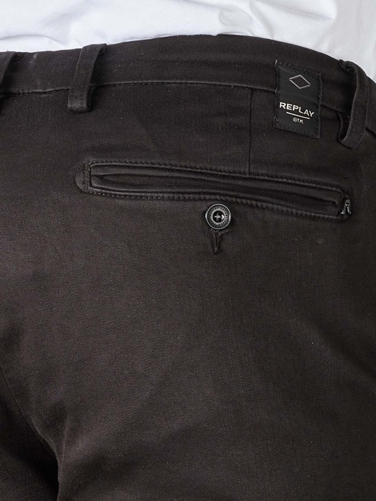 Produktbild Replay Zeumar Chino Pant Hyperflex Slim Fit Black (W31/L32)