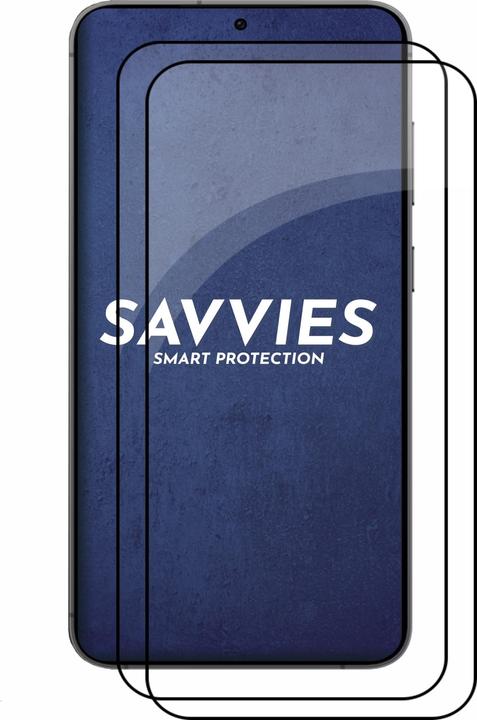 Produktbild Savvies Full-Screen Displayschutz Panzerglas Schutzglas (2 Stück, Samsung Galaxy S24+)