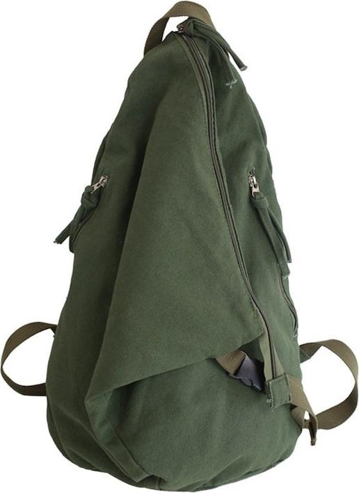 Only-Bags.Store Solide Farbe Canvas Rucksack, Casual Student Rucksack, grosse Kapazität Rucksack, Reise-Rucksack