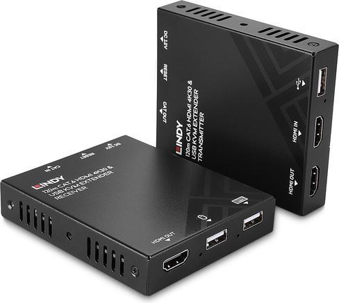 Produktbild Lindy 70m Cat.6 HDMI 4K60, USB & Audio KVM Extender