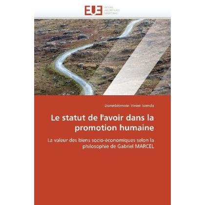 Le statut de l'avoir dans la promotion humaine, Fachbücher