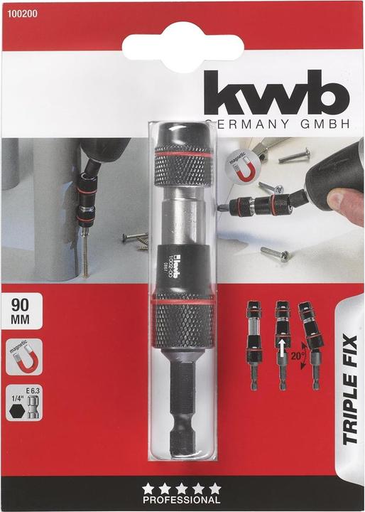 Actual product image kwb Triple-Fix (Bit adapter)