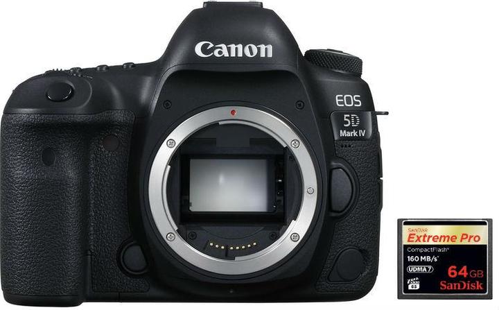 Canon EOS 5D Mark IV Body inkl. 64GB CF Karte