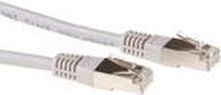 Productafbeelding ACT Grijze 10 meter LSZH SFTP CAT6 patchkabel met RJ45 connectoren. Cat6 s/ftp lszh grijs 10,00m (S/FTP, CAT6, 10 m)