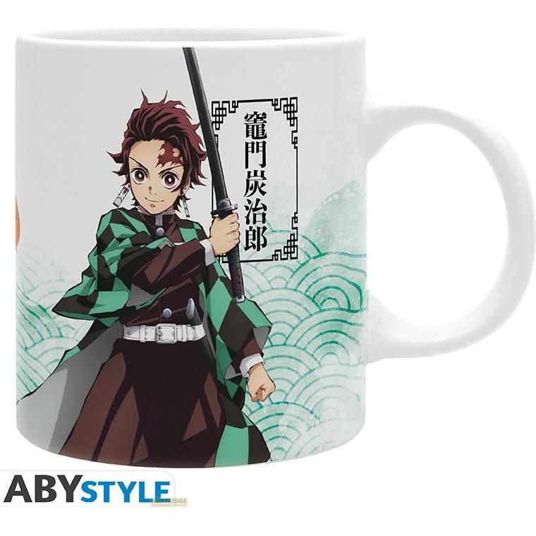 Abystyle Multicolore Demon Slayer - Tanjiro & Nezuko - Mug 320 Ml, Tazze,