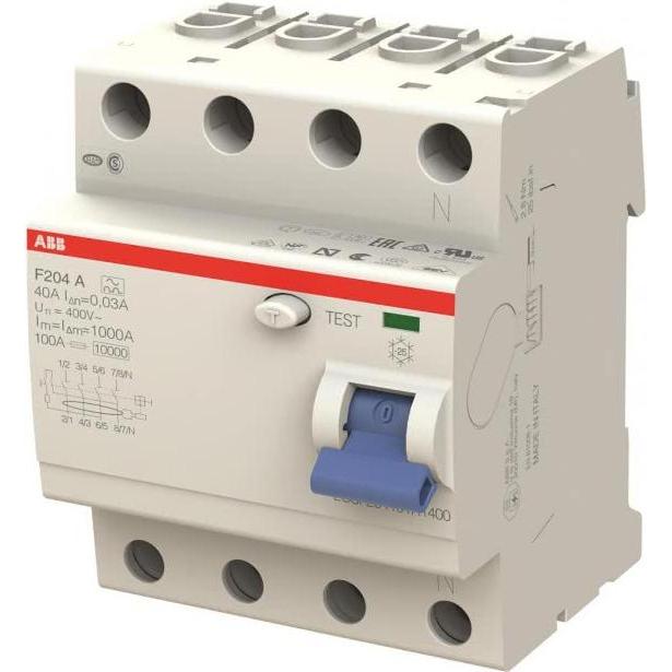 ABB, Schutzschalter, FI-Schutzschalter