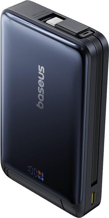 Baseus Nomos Qi2 magnetic powerbank, USB-C 10000mAh 45W (10000 mAh, 45 W)