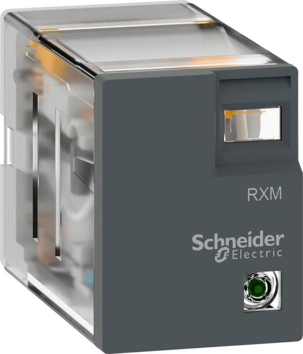 Produktbild Schneider Miniaturrelais, Easy Harmony RXM2L, 5A, 2W, 24V DC, mit LED RXM2LB2BD