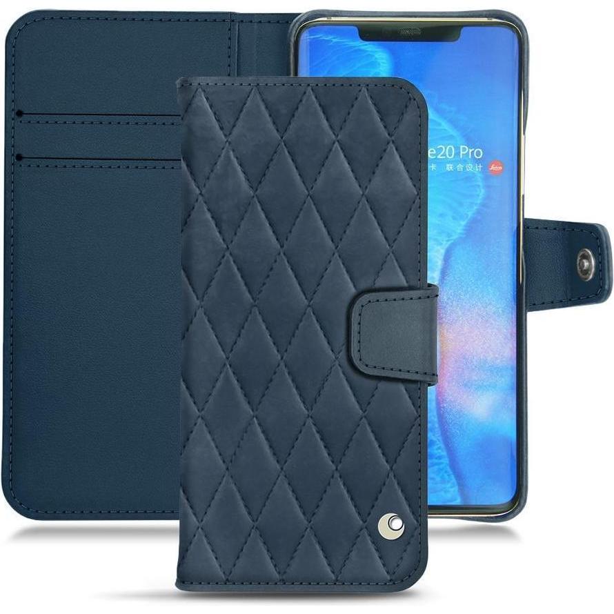 Thumbnail - Noreve Lederschutzhülle Wallet (Huawei Mate 20 Pro), Smartphone Hülle, Blau
