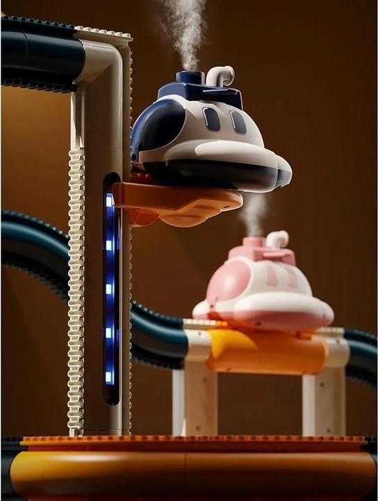 Actual product image The Toy Company Spaceship Orbit roller coaster, interactive toy railway