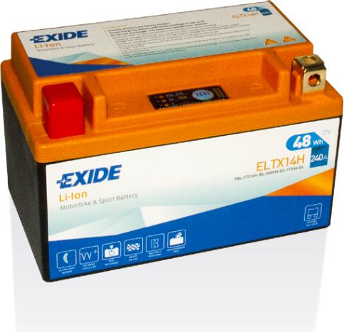 Image du produit Exide ELTX14H (12 V, 4 Ah, 240 A)