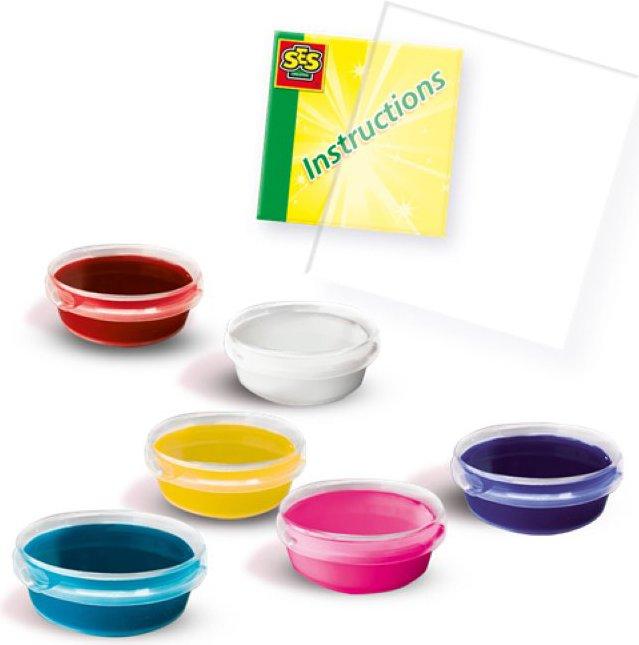 Produktbild Ses Handbemalte Farbe, 6 Farben (Multicolor, 720 ml)