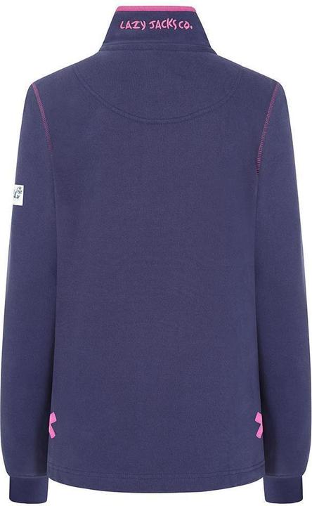 Actual product image Lazy Jacks Womens/Ladies Button Neck Sweatshirt (34)