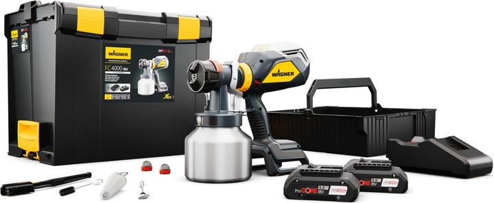 Actual product image 2437240 FC 4000 XLVP FineSpray Akku-Farbspritzgerät 18V 4.0Ah ProCore in L-Boxx