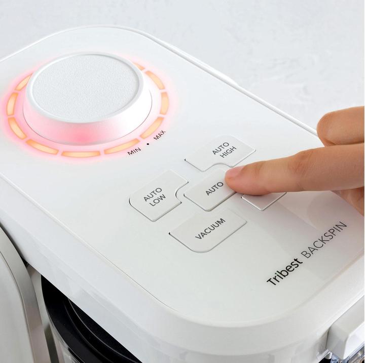 Actual product image Tribest Backspin Blender Schwarz/Weiss (900 W)