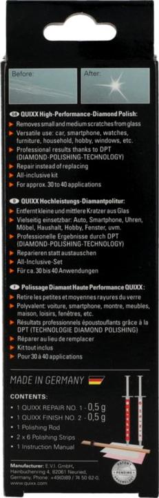 Produktbild Quixx Glass Scratch Remover