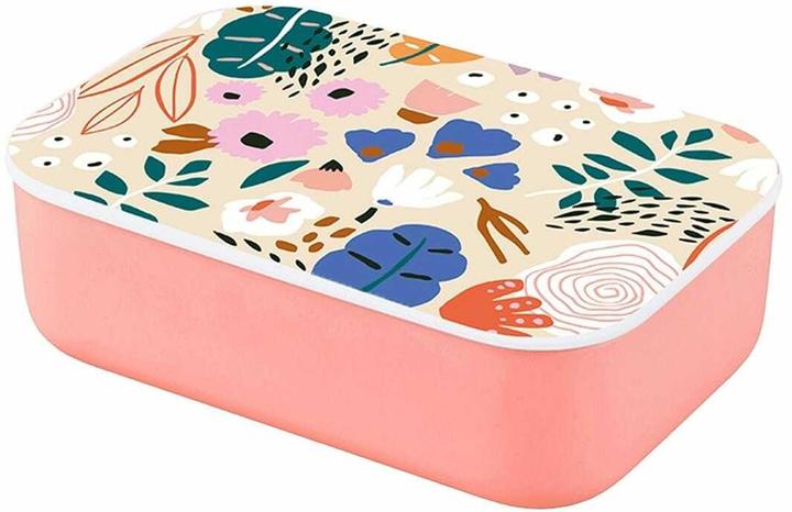 Produktbild Chic.Mic BioLoco Lunchbox Classic – flowers Mehrfarbig/Rosa, Materialtyp