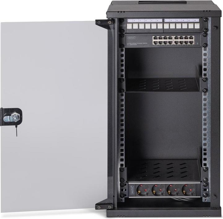 Produktbild Digitus Glas-Fronttür für 10" 12HE SOHO Pro Wandgehäuse für DN-49104, DN-49105