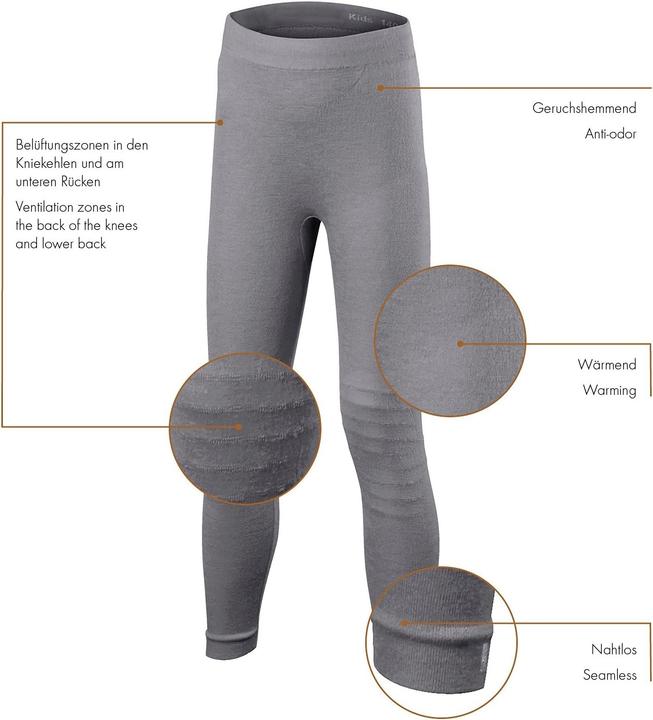Produktbild Falke WT Long Tights Regular Kids (134, 140)