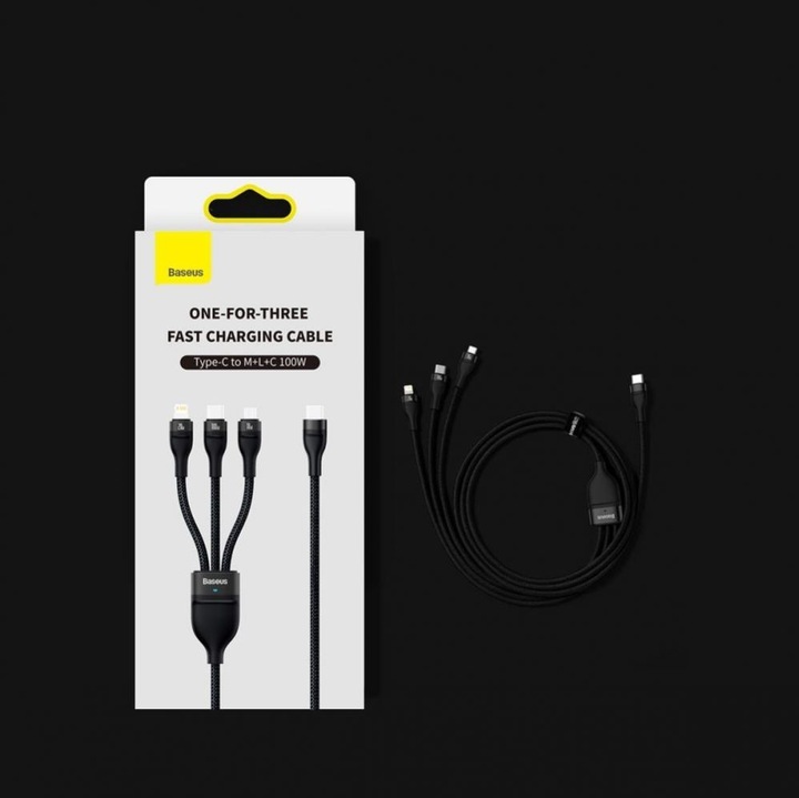 Productafbeelding Baseus Flash serie II" C type USB (1.50 m, USB 3.2 Gen 1)
