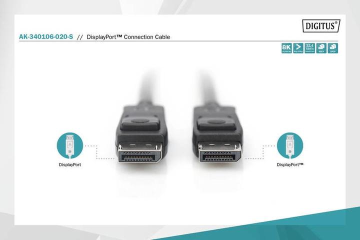 Produktbild Digitus DisplayPort — DisplayPort (2 m)