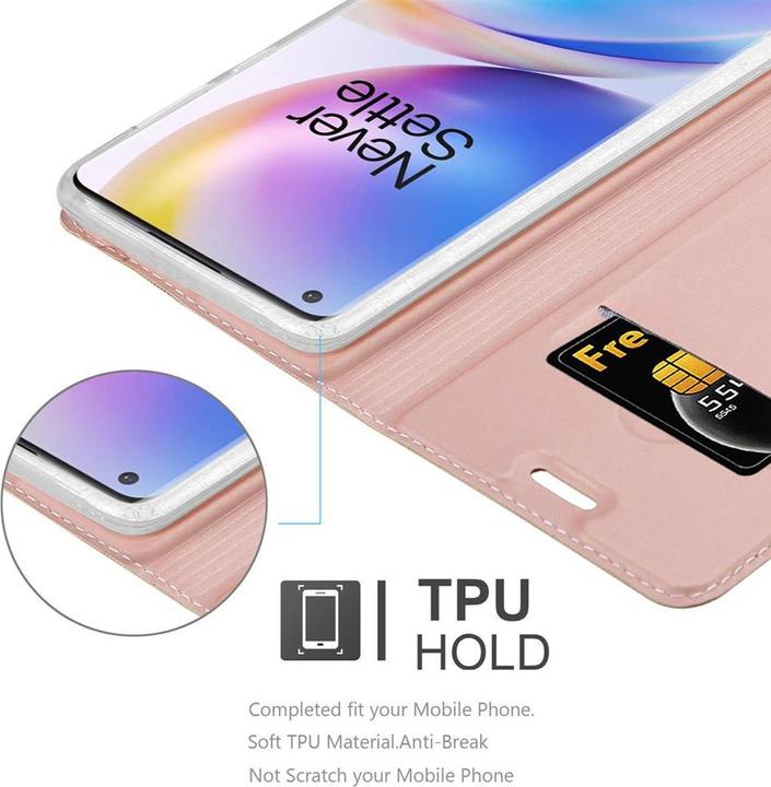 Actual product image Cadorabo Book Classy Style Cover (OnePlus 8 Pro)