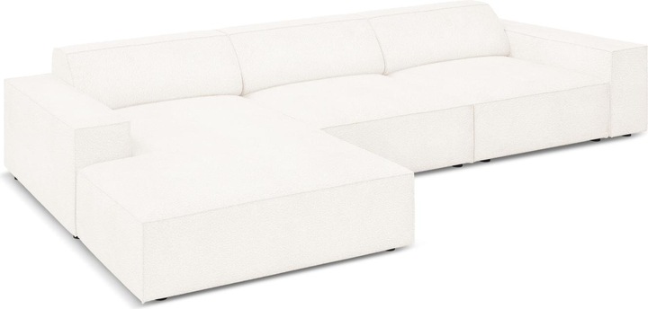 Actual product image Micadoni Boucle Left Corner Sofa, "Jodie", 4 Seats, 284x166x70Made in Europe (Corner sofa)