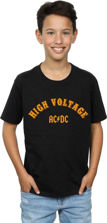 Immagine prodotto AC/DC T-shirt collégial High Voltage pour garçons (140, 146)