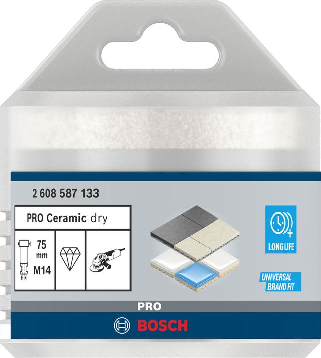 Produktbild Bosch Professional Zubehör PRO Core Cutter dry, 75 x 35 x 22,23 mm (75 mm)