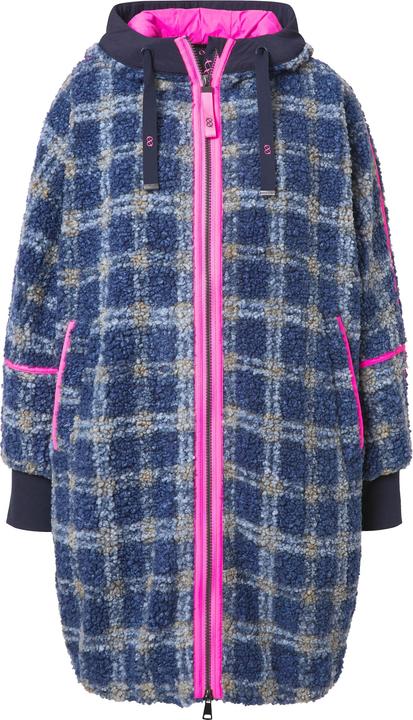 Image du produit Laurasøn Veste en peluche oversize, avec capuche et fermeture zippée à double sens (58)