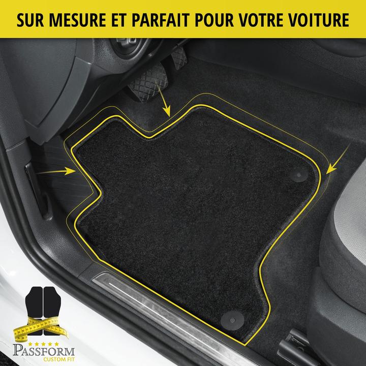 Actual product image Walser Floor mats for Citroen C8 front BJ 09/2002 - today (1 doormat)