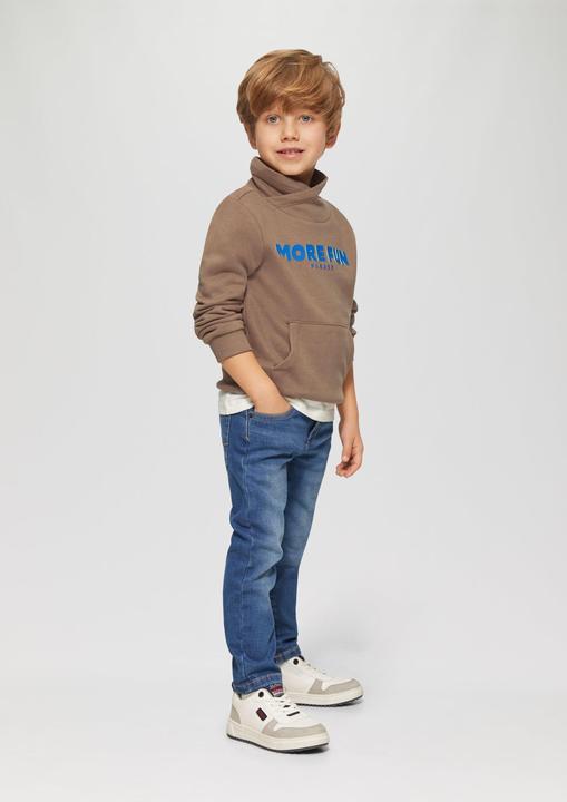 Produktbild S.Oliver Sweatshirt Wärmendes Sweatshirt mit erhabenem Print (104, 110)