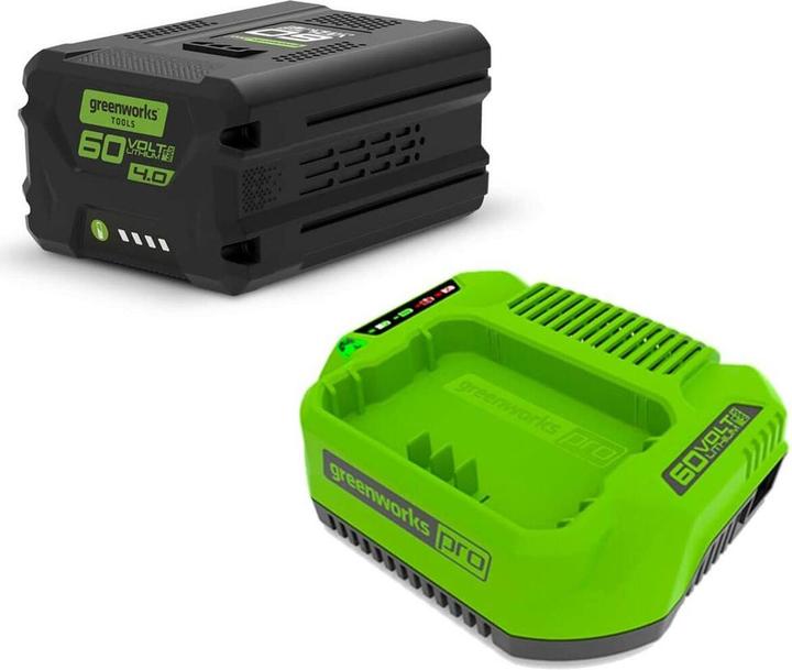 Produktbild Greenworks 60V 4Ah battery and universal charger kit (60 V)