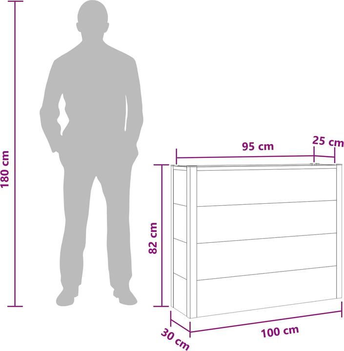 Image du produit vidaXL Hochbeet