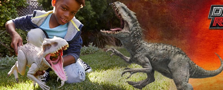 Produktbild Mattel Fressender Kampfaction Indominus Rex