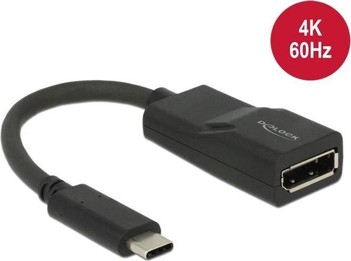 Produktbild Delock Monitoradapter USB Typ-C zu Displayport (DP, 8 cm)