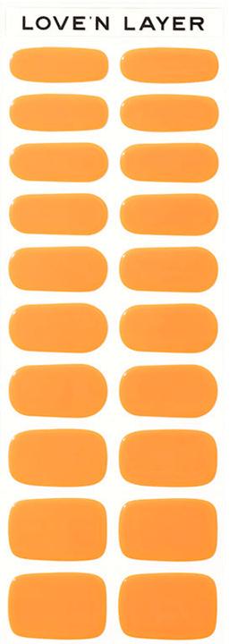 Image du produit Love'n Layer - Solid Sunny Orange (Ongles artificiels, Solid Sunny Orange)