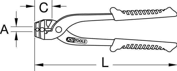 Produktbild KS Tools 120.2000 (240 mm)
